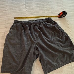 lululemon athletica Charcoal Athletic Shorts 9 inch inseam